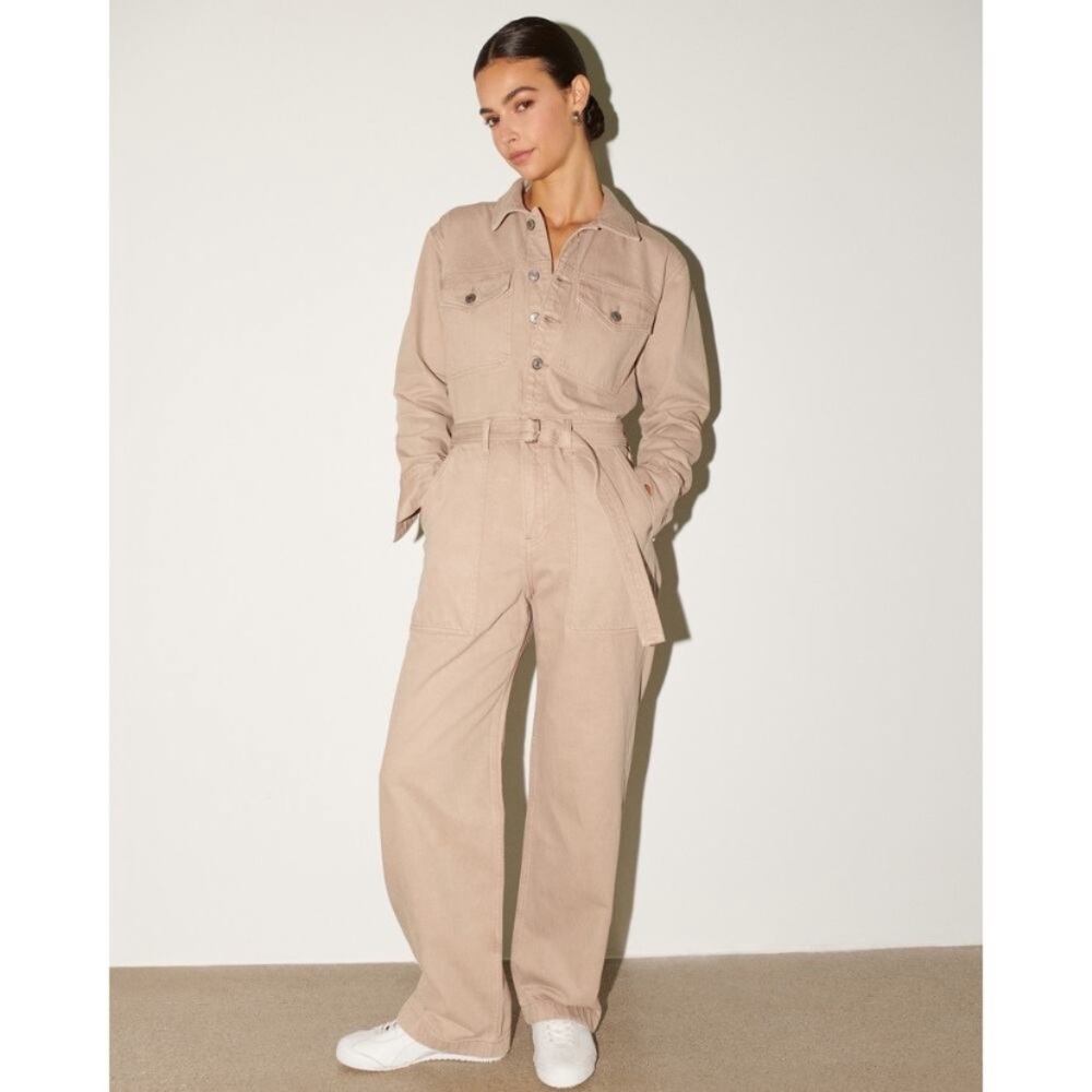 Abercrombie and Fitch Long-Sleeve Denim Jumpsuit - Small

NWT
